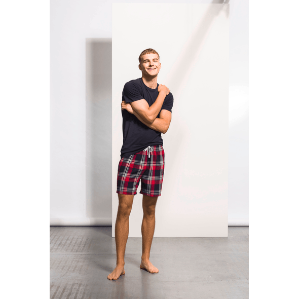 Skinni Fit | Short motif tartan